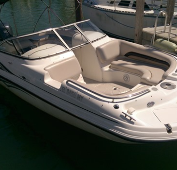 Sun Deck 23ft party boat